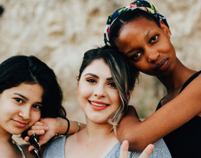 a group of women