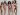 A group of happy women in their underwear.
