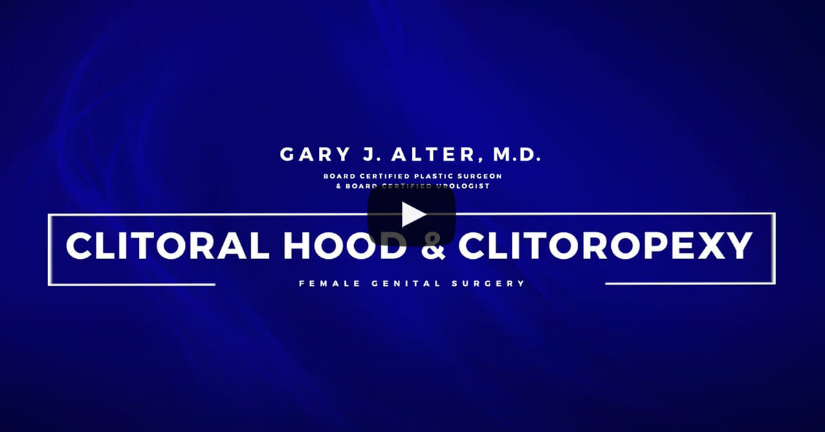 Clitoral Hood Reduction Video