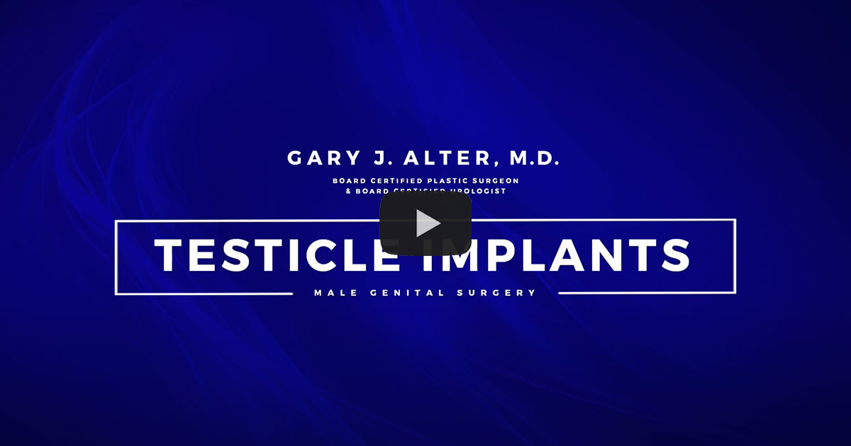 Testicle Implants Video