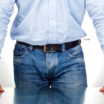 Man in jeans and a blue button up